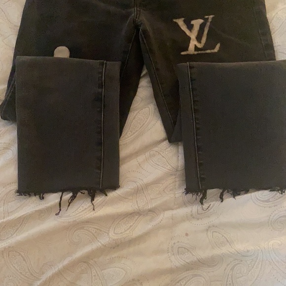 Custom American Eagle Louis Vuitton Jeans - Picture 6 of 10